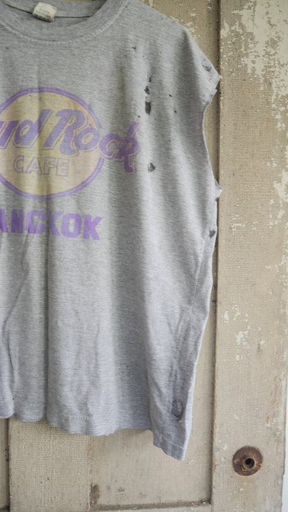 1980s Boxy Chopped Tee | L
