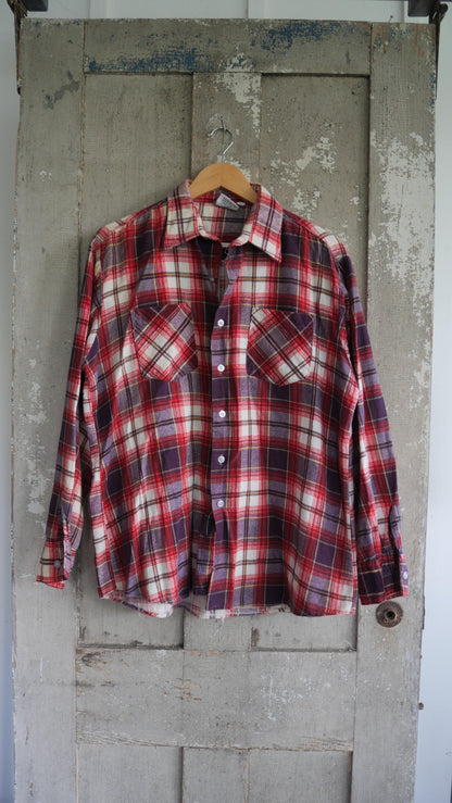 1970s Red Flannel | L