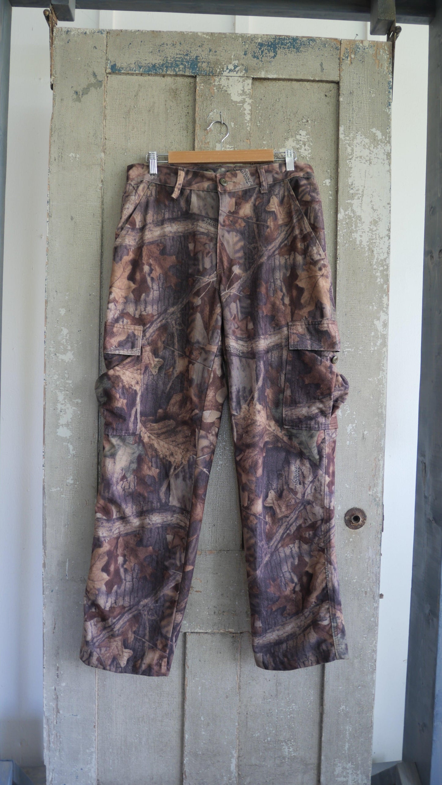 1990s Camo Fleece Pants | 32