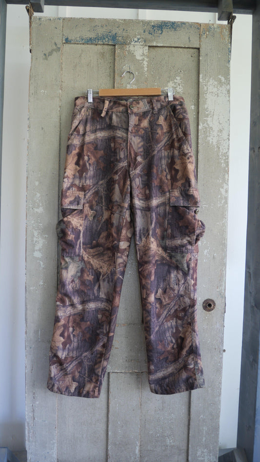 1990s Camo Fleece Pants | 32