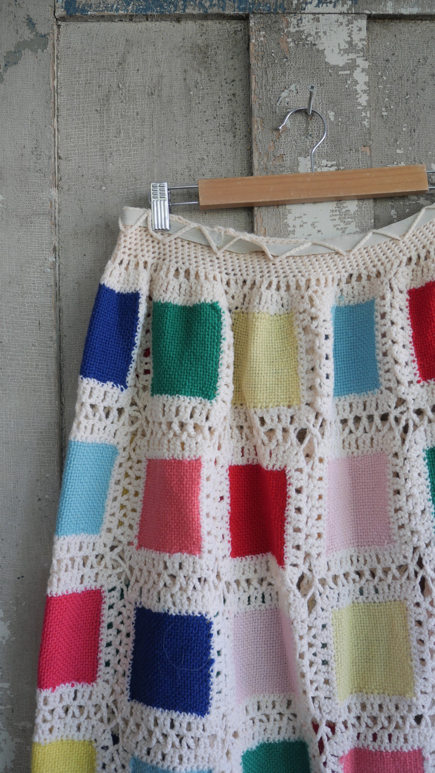 1970s Crocheted Skirt | L