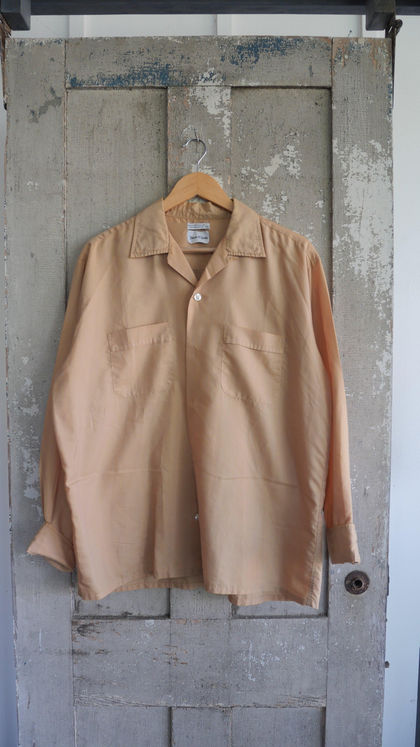 1960s Loop Collar Shirt | L