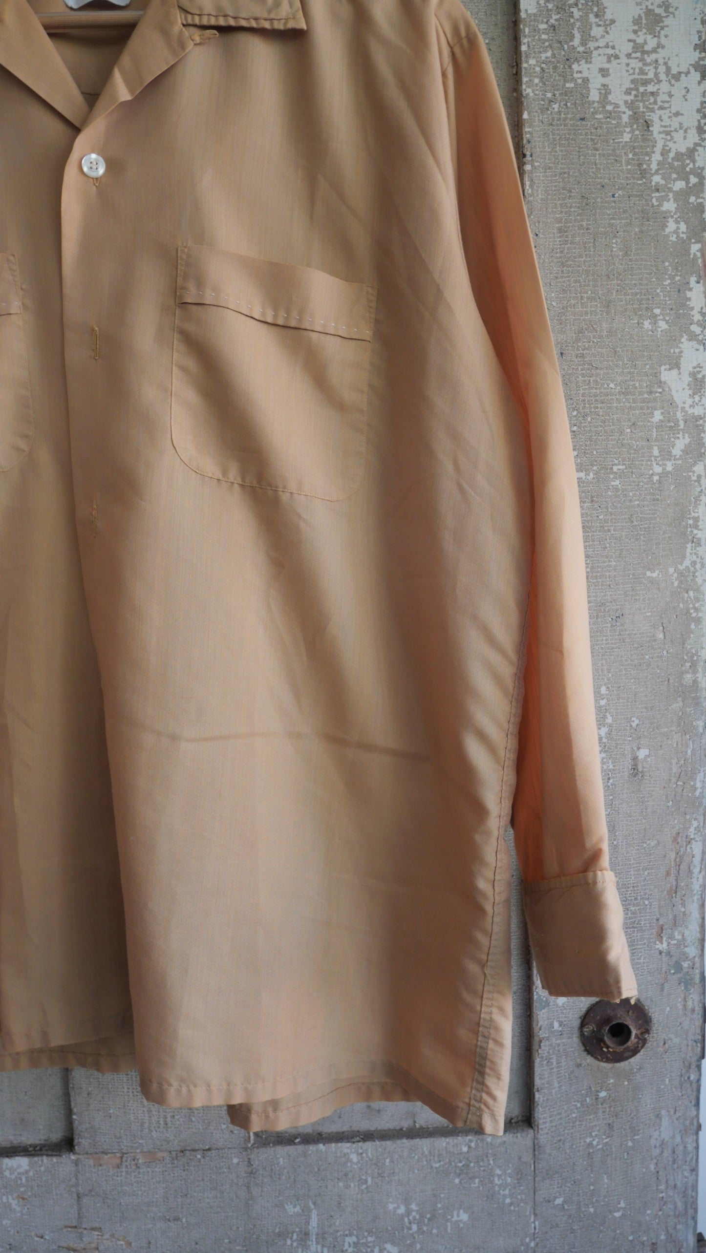 1960s Loop Collar Shirt | L