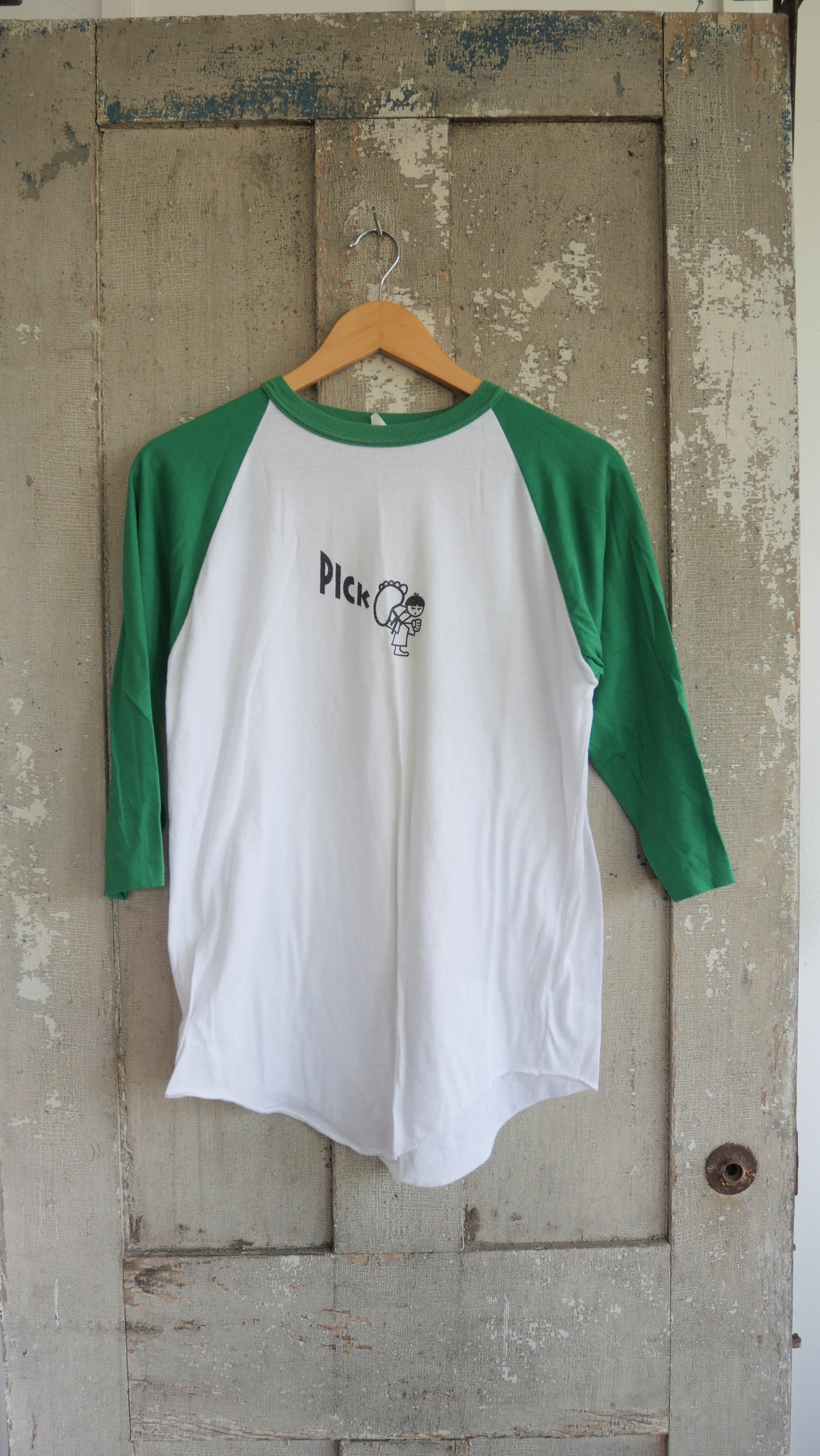 1980s "Pick" Raglan Tee | M