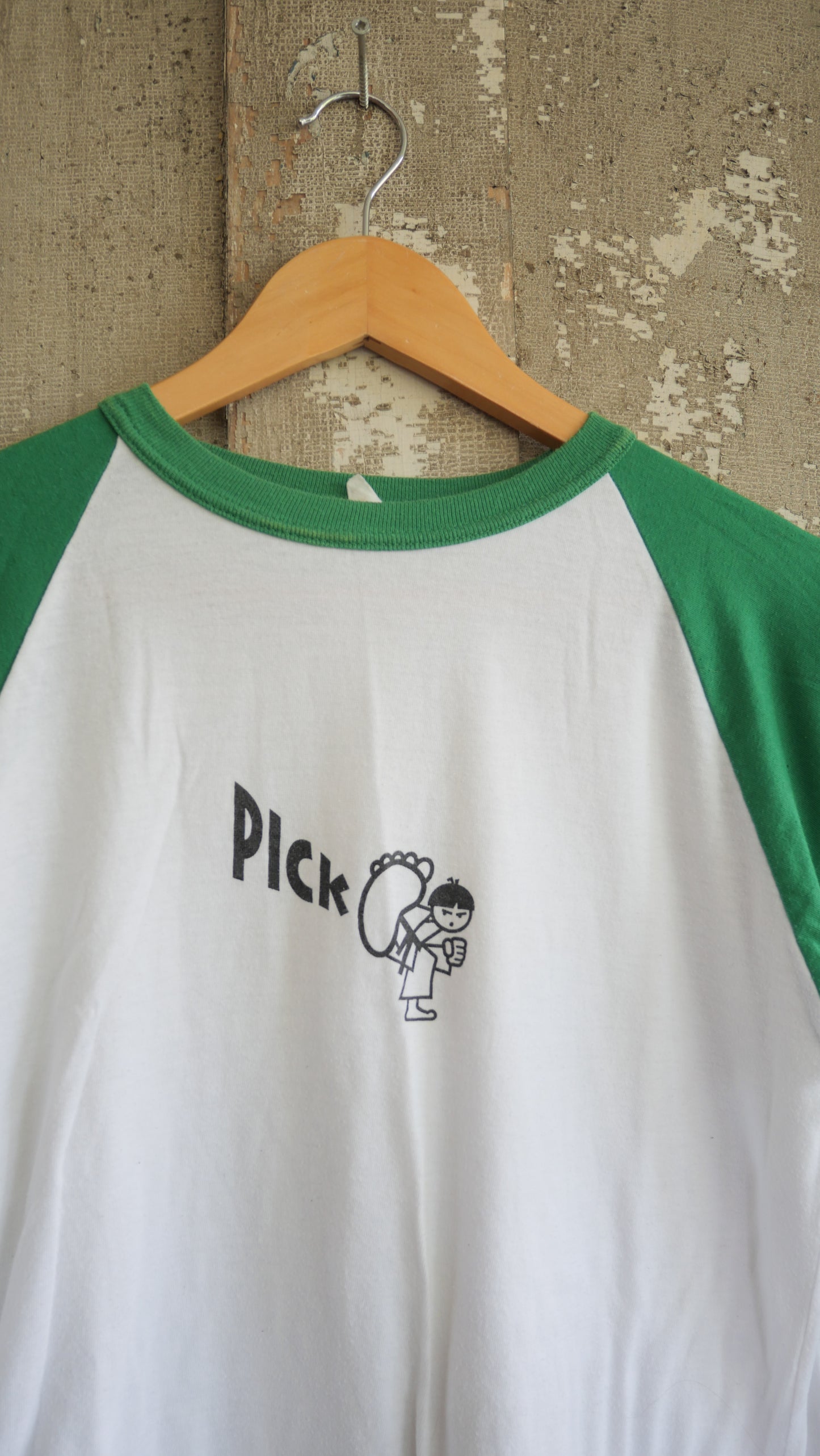 1980s "Pick" Raglan Tee | M