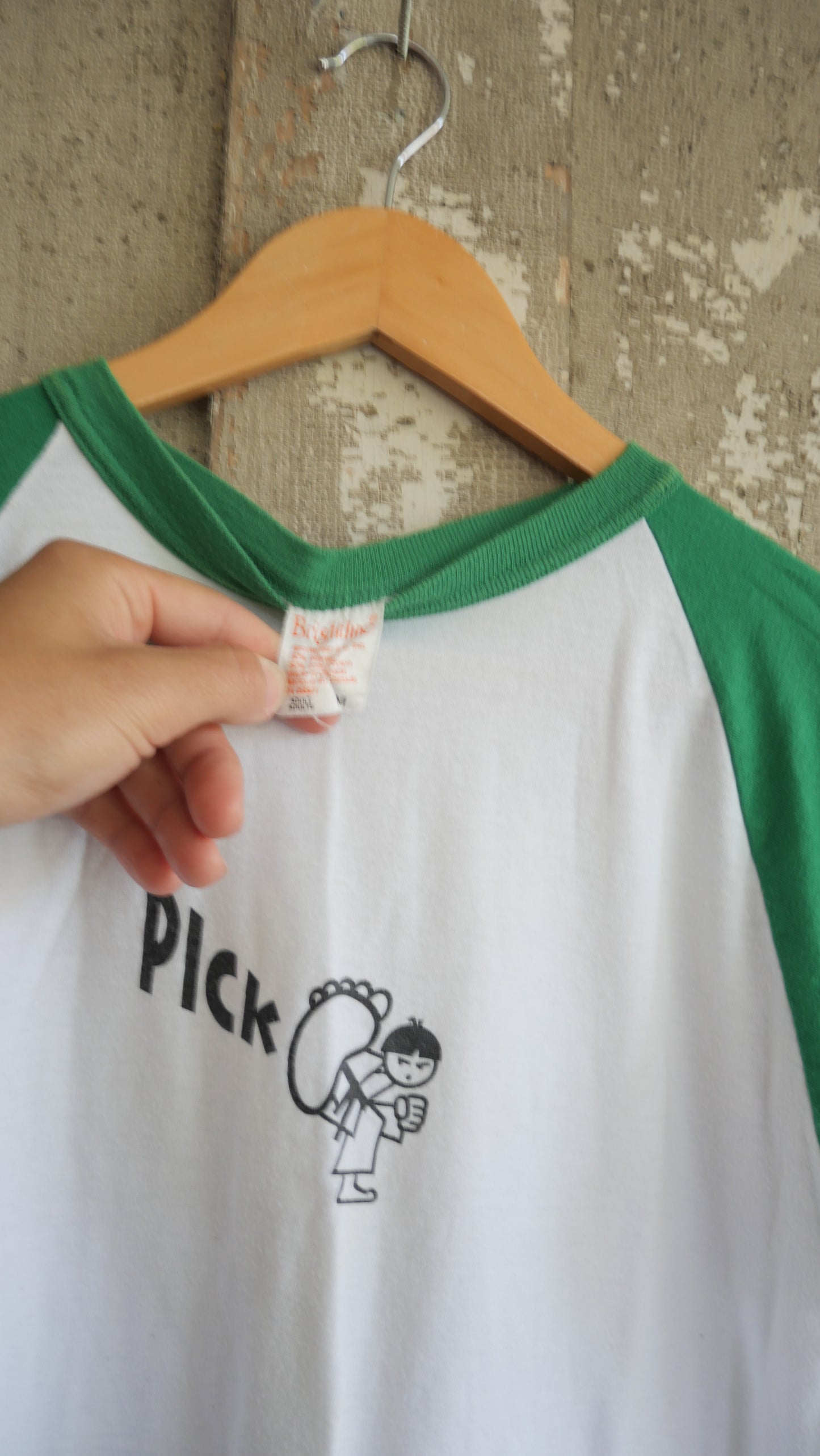 1980s "Pick" Raglan Tee | M