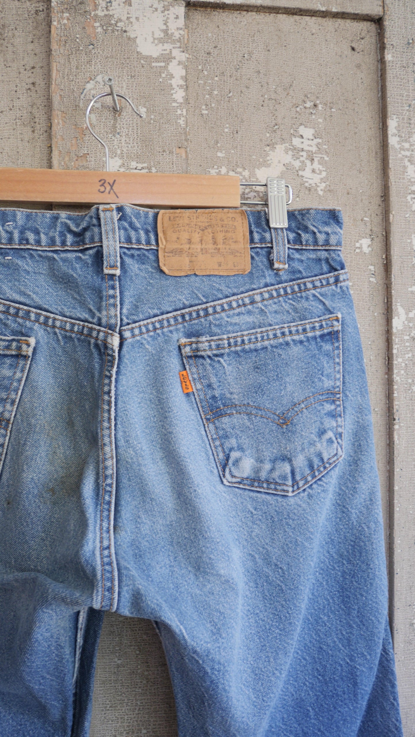 1980s Orange Tab Jorts | 33