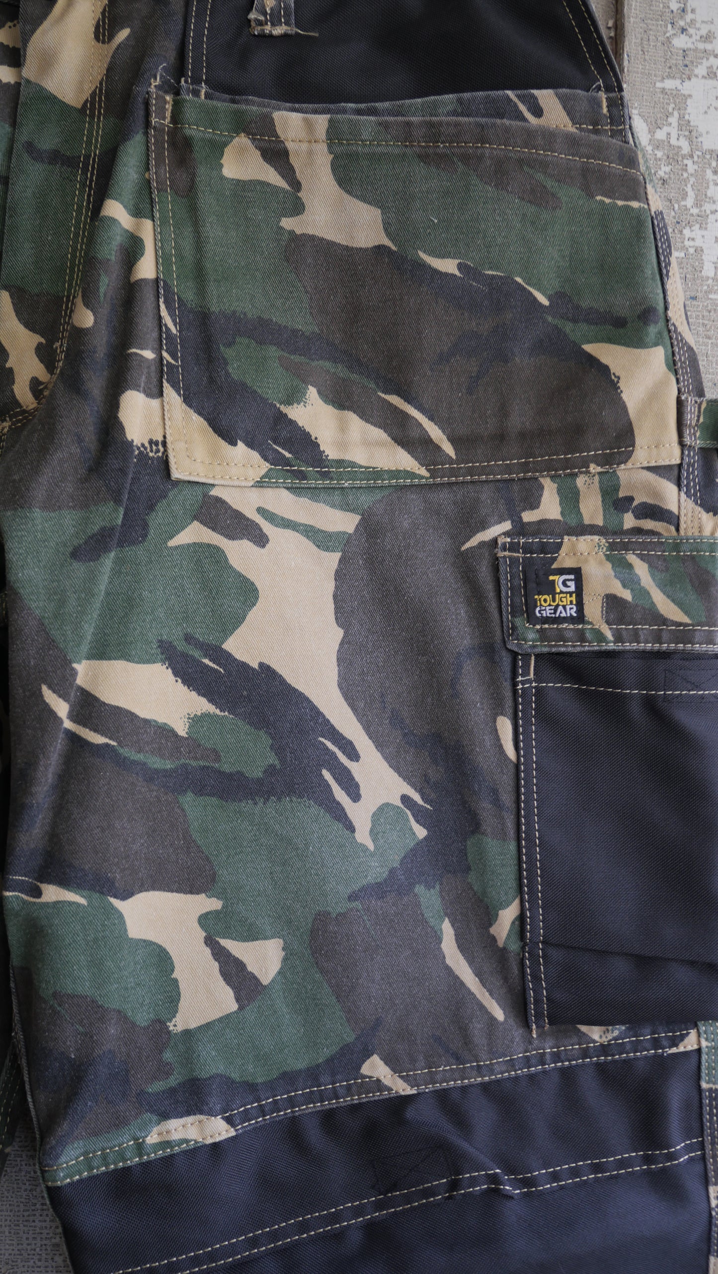 2000s Camo Work Pants | 38