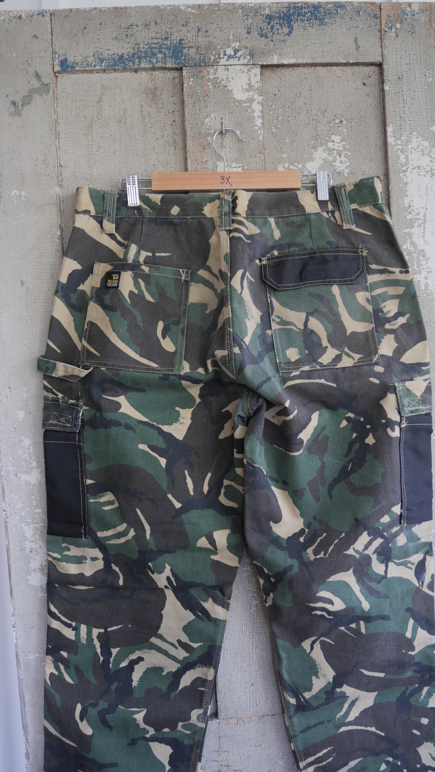 2000s Camo Work Pants | 38