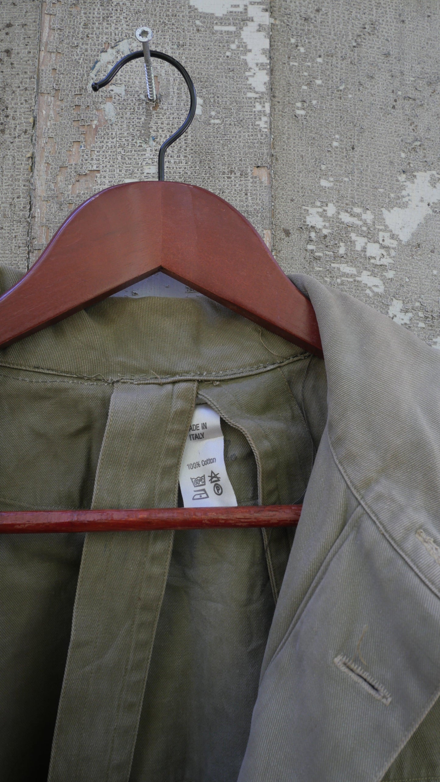 1970s Backpack Military Jacket | L