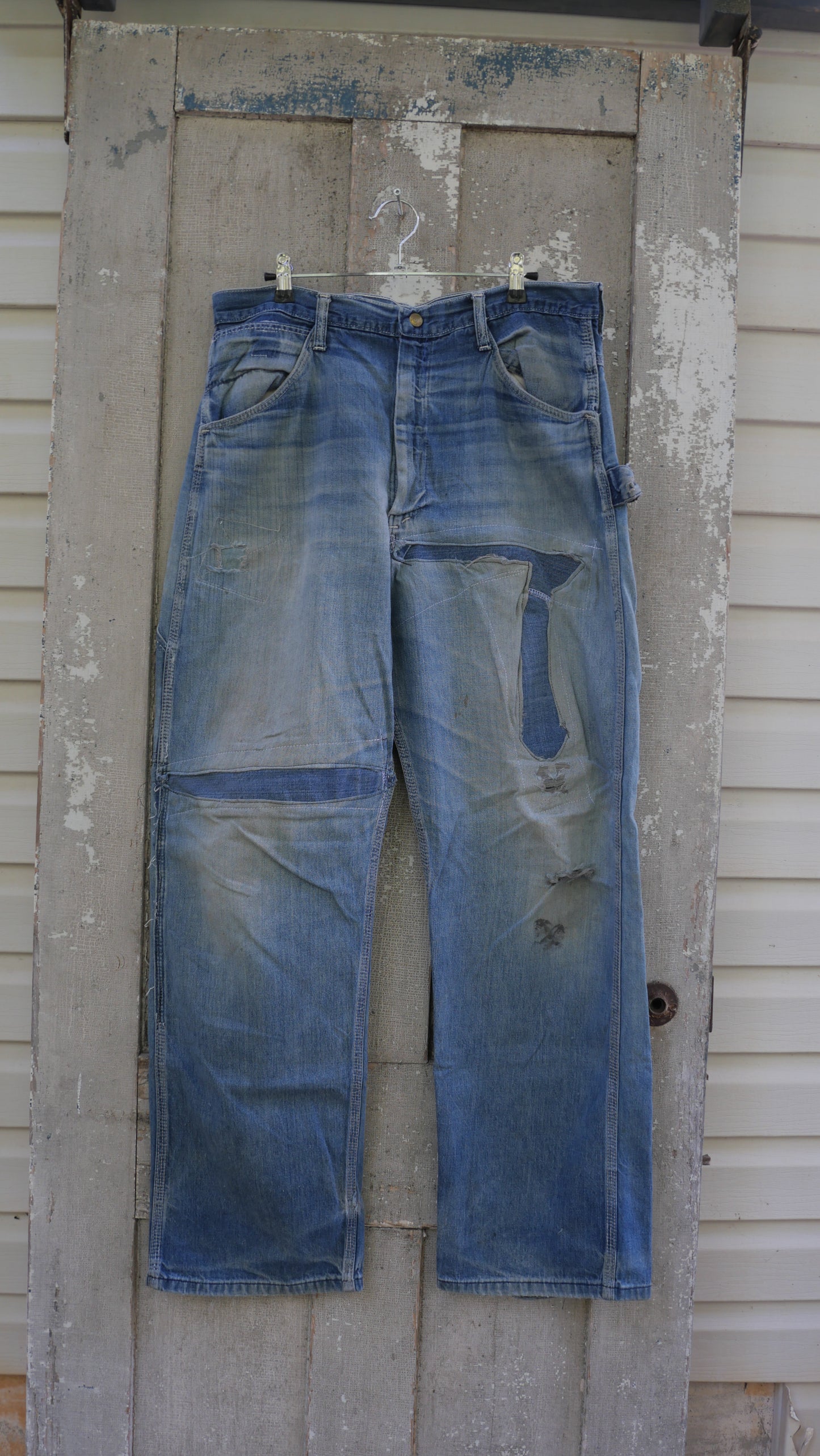 1960s Repaired Carpenter Denim | 35