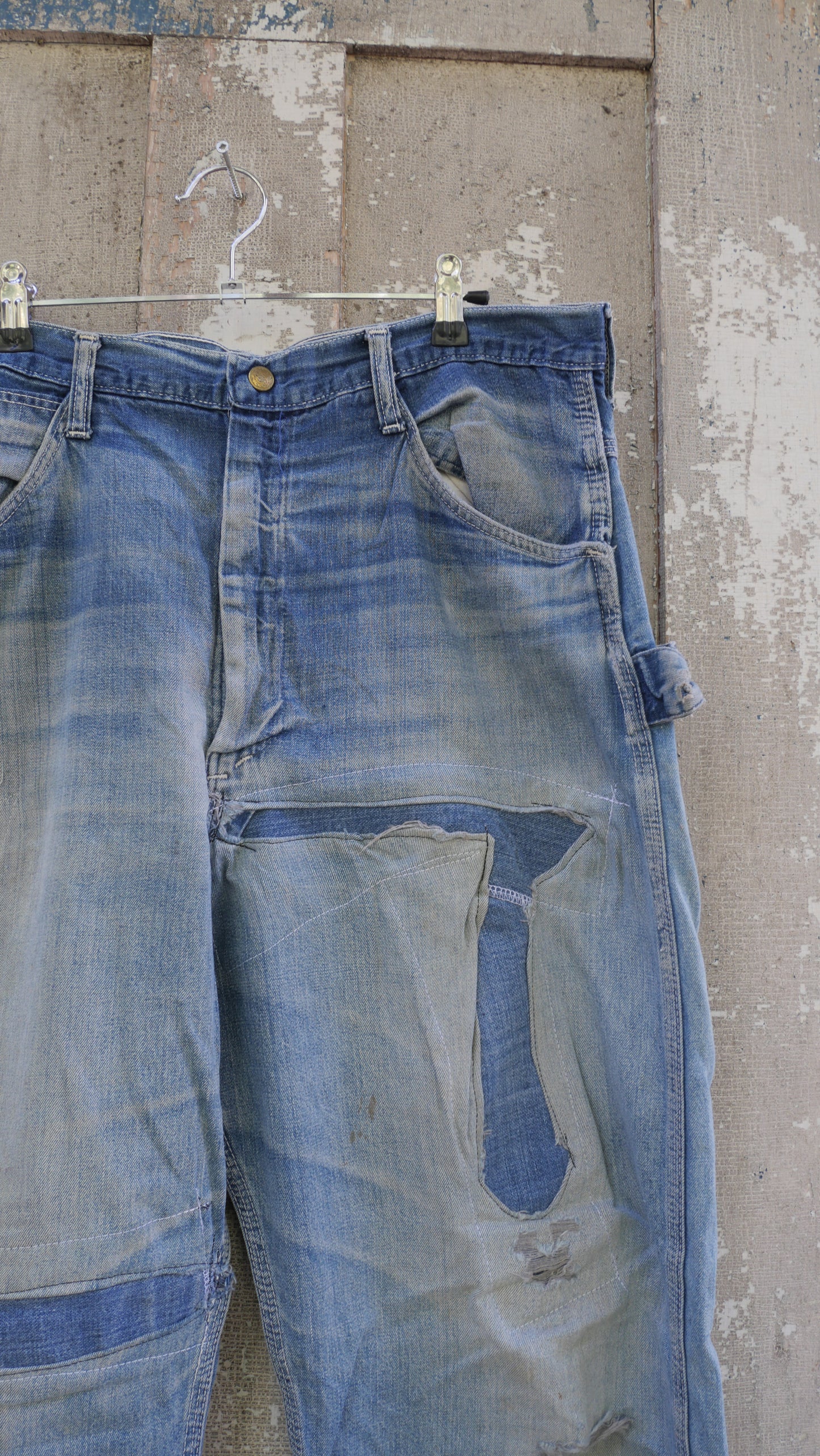 1960s Repaired Carpenter Denim | 35