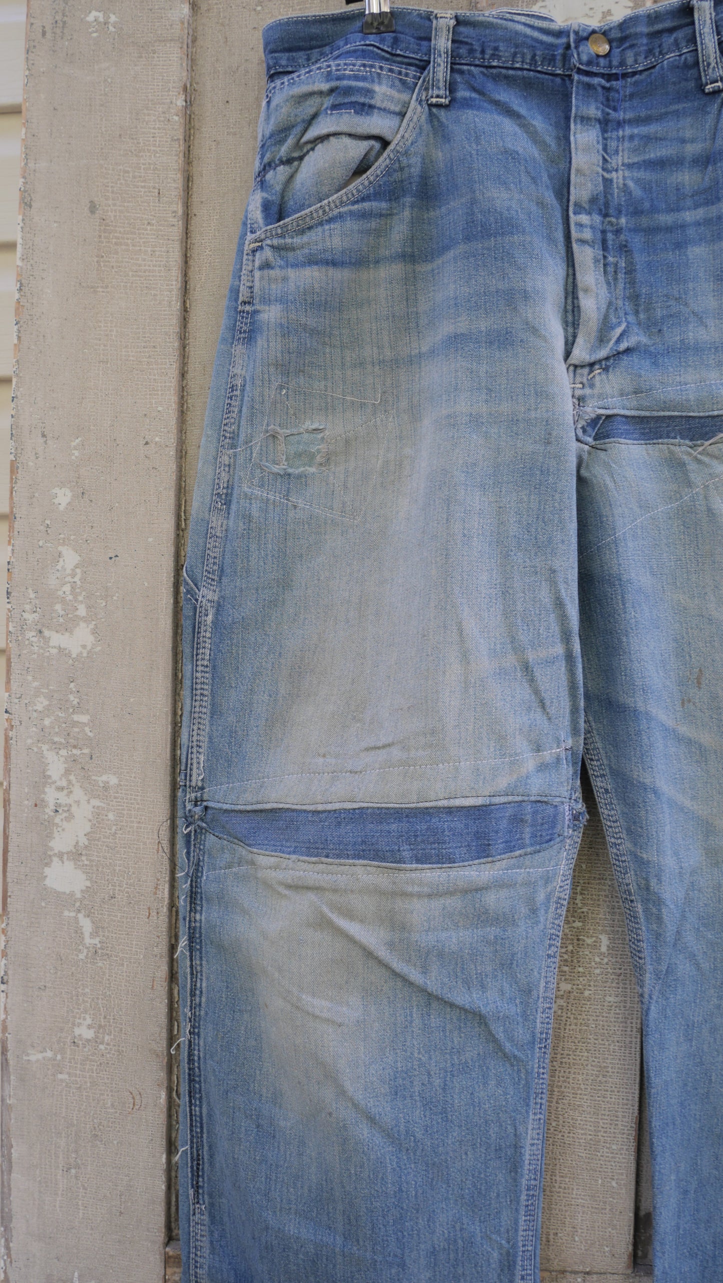 1960s Repaired Carpenter Denim | 35