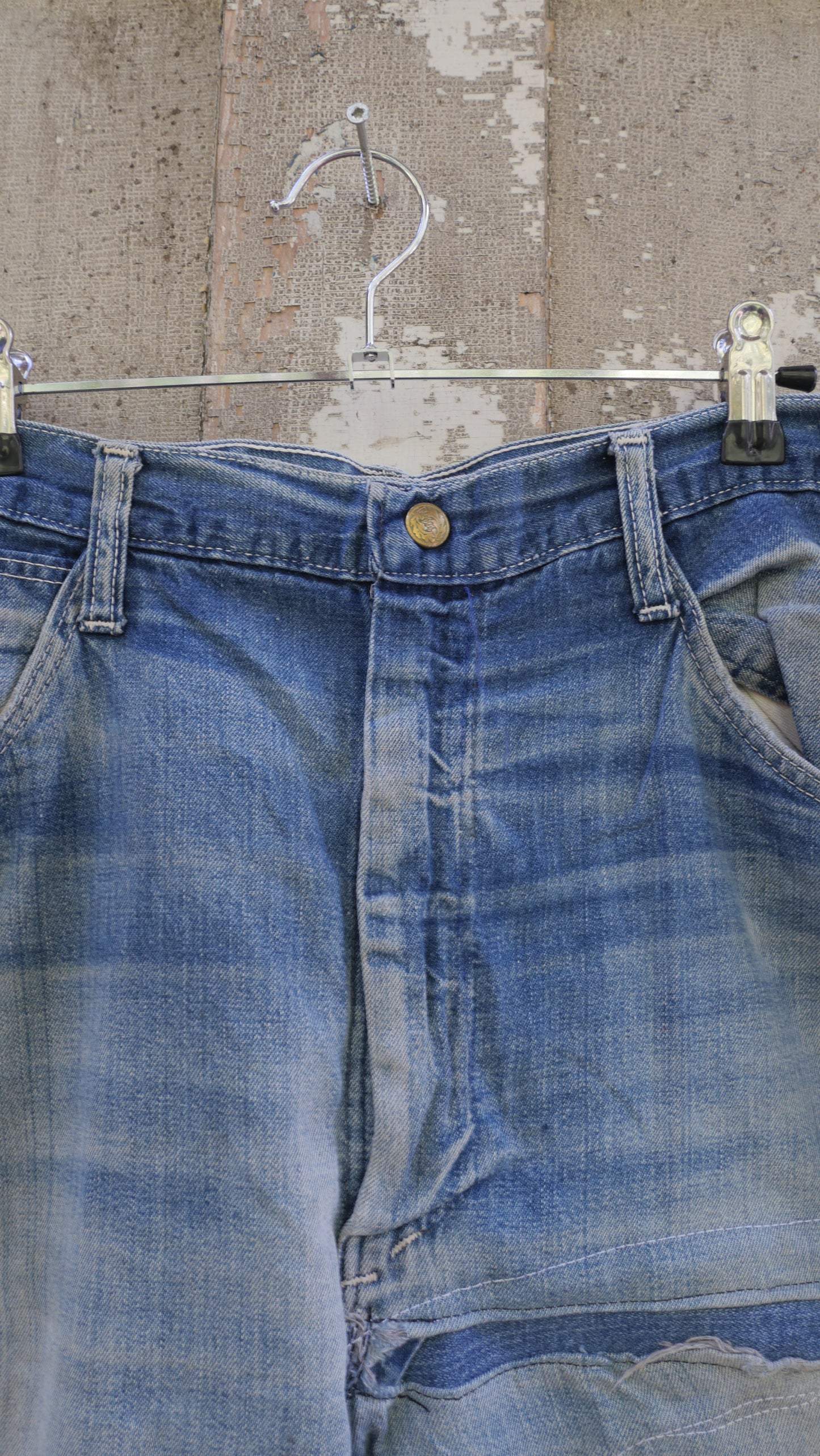 1960s Repaired Carpenter Denim | 35