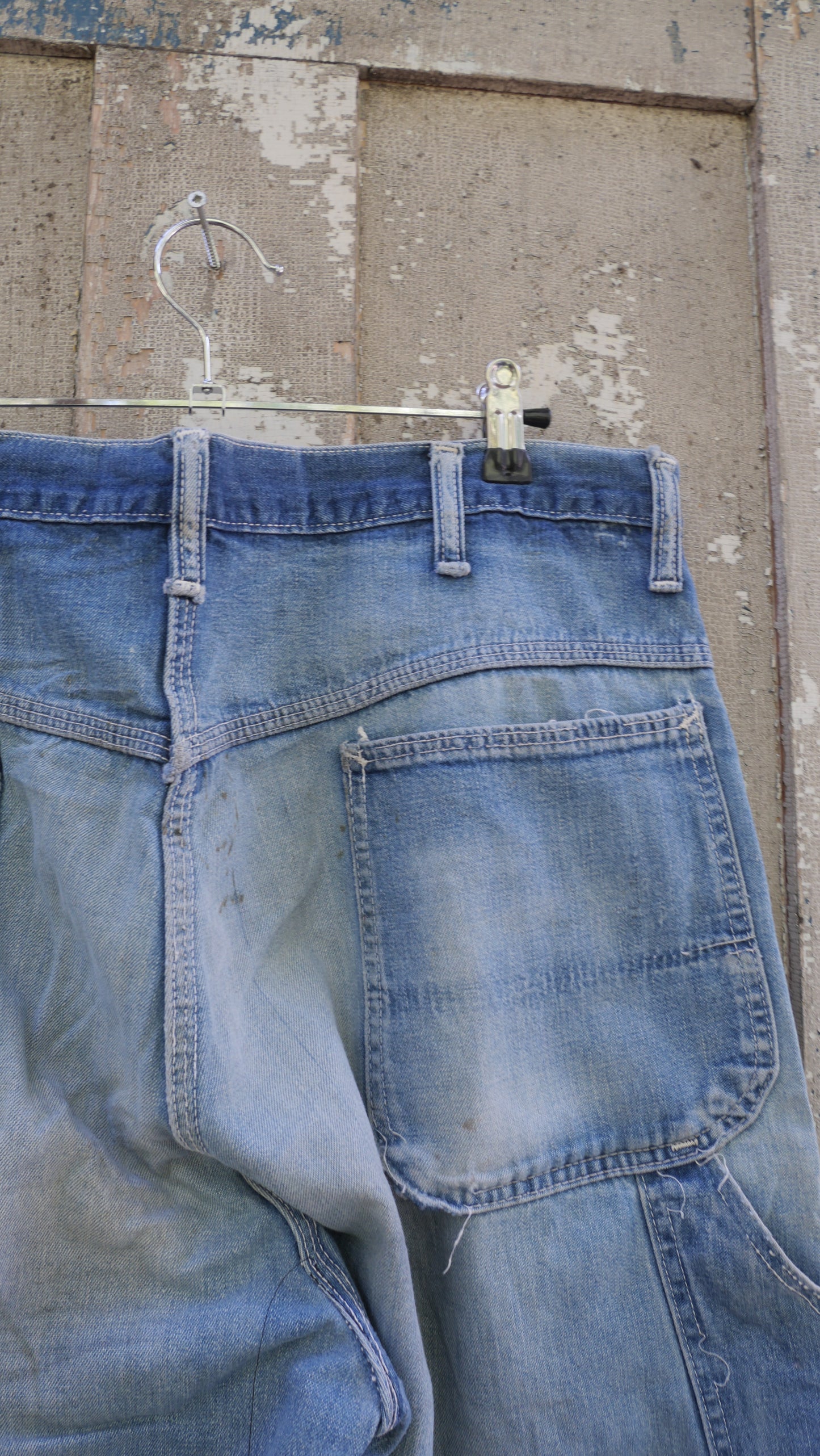 1960s Repaired Carpenter Denim | 35