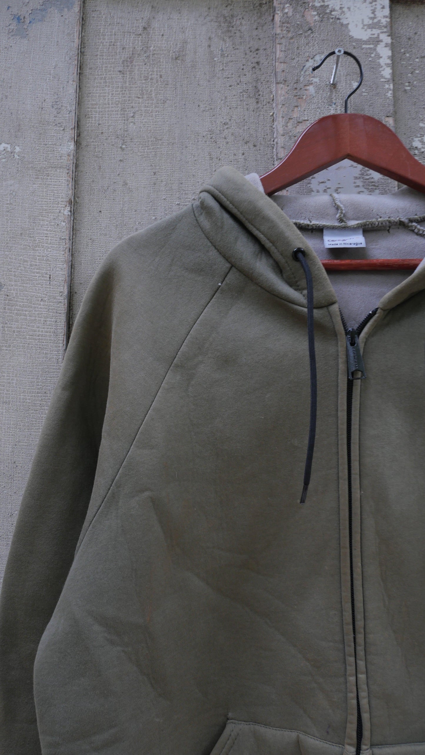 2000s Olive Carhartt Hoodie | L