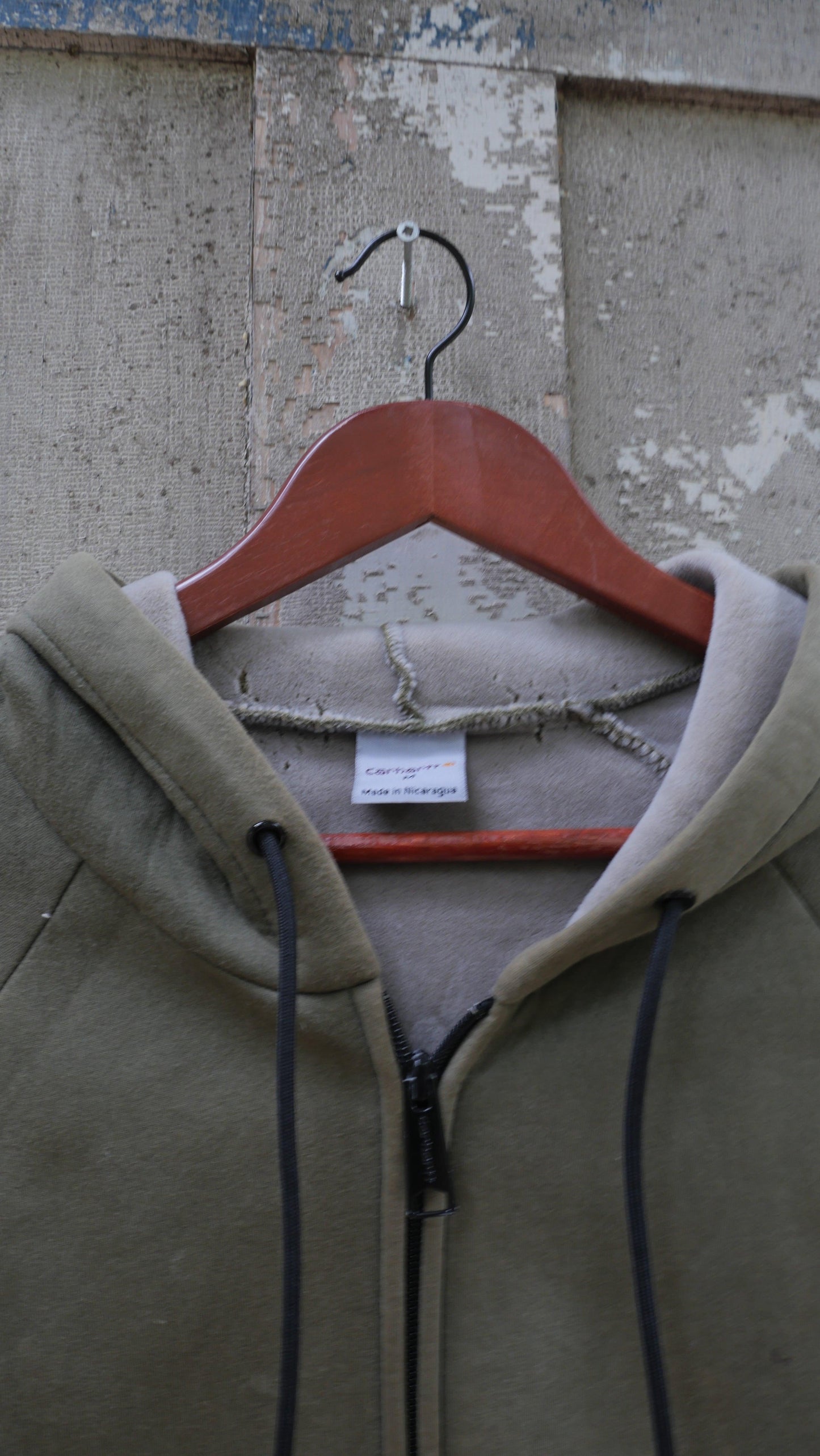 2000s Olive Carhartt Hoodie | L