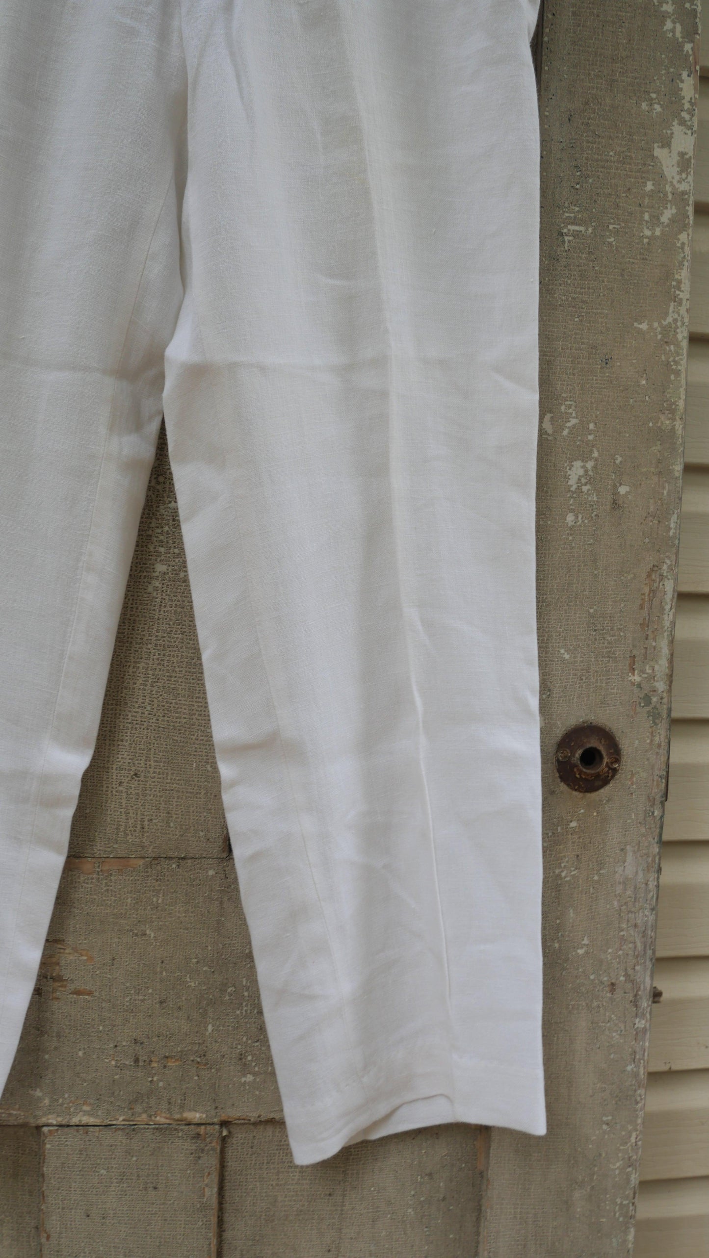 2000s Linen Polo Pants | 34