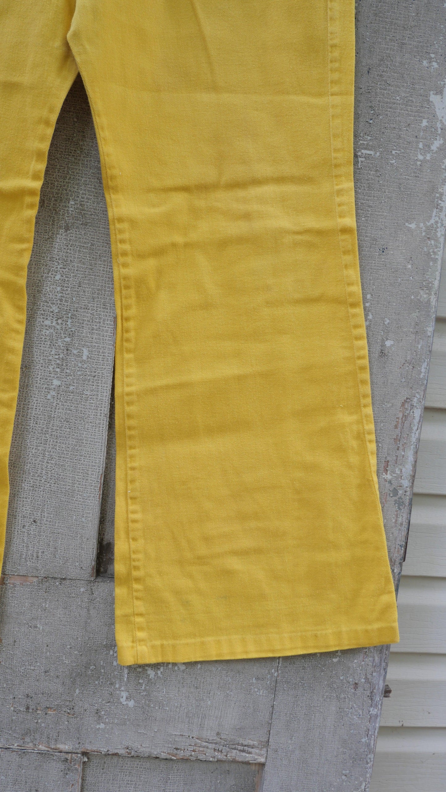 1970s Yellow Bell Bottoms | 30