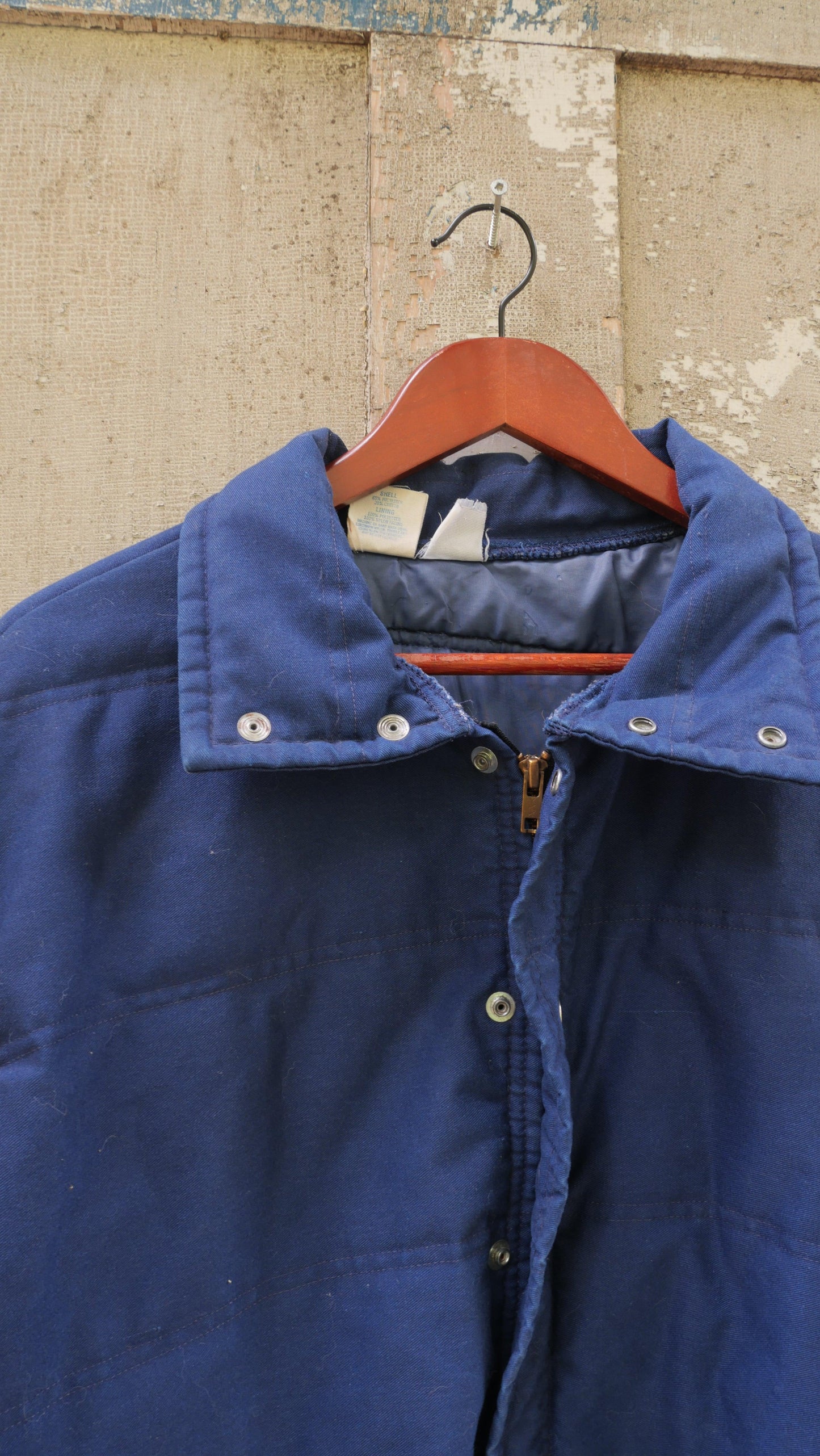 1980s Quilted Work Jacket | XL