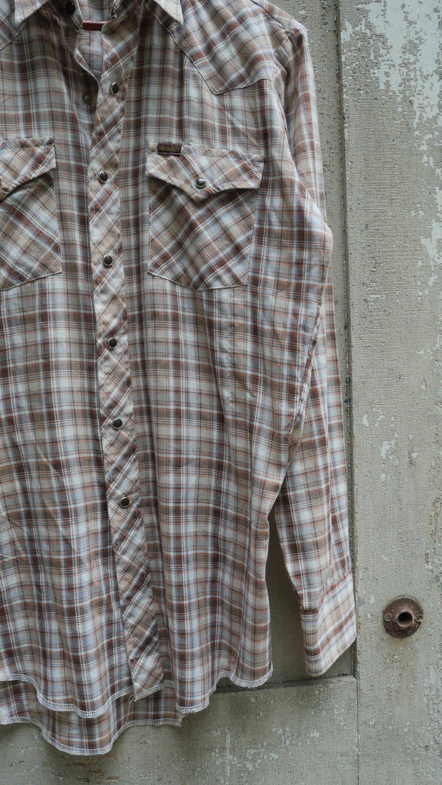 1980s Wrangler Pearl Snap | M