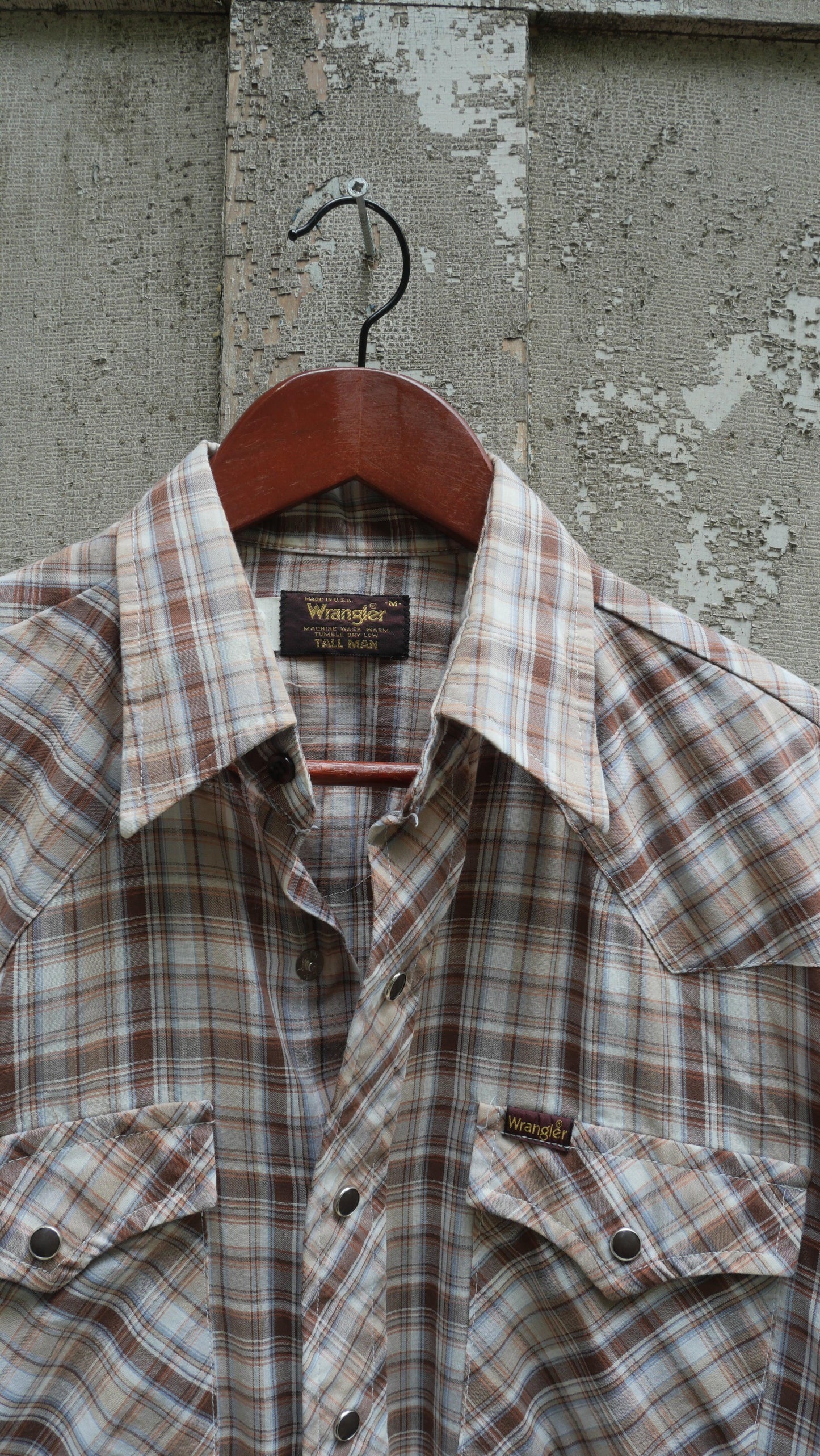 1980s Wrangler Pearl Snap | M