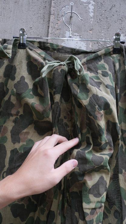 1980s Mesh Camo Shell Pants | 34