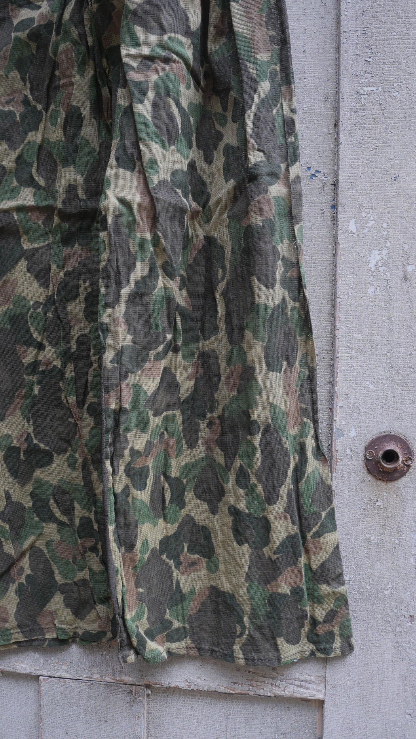 1980s Mesh Camo Shell Pants | 34