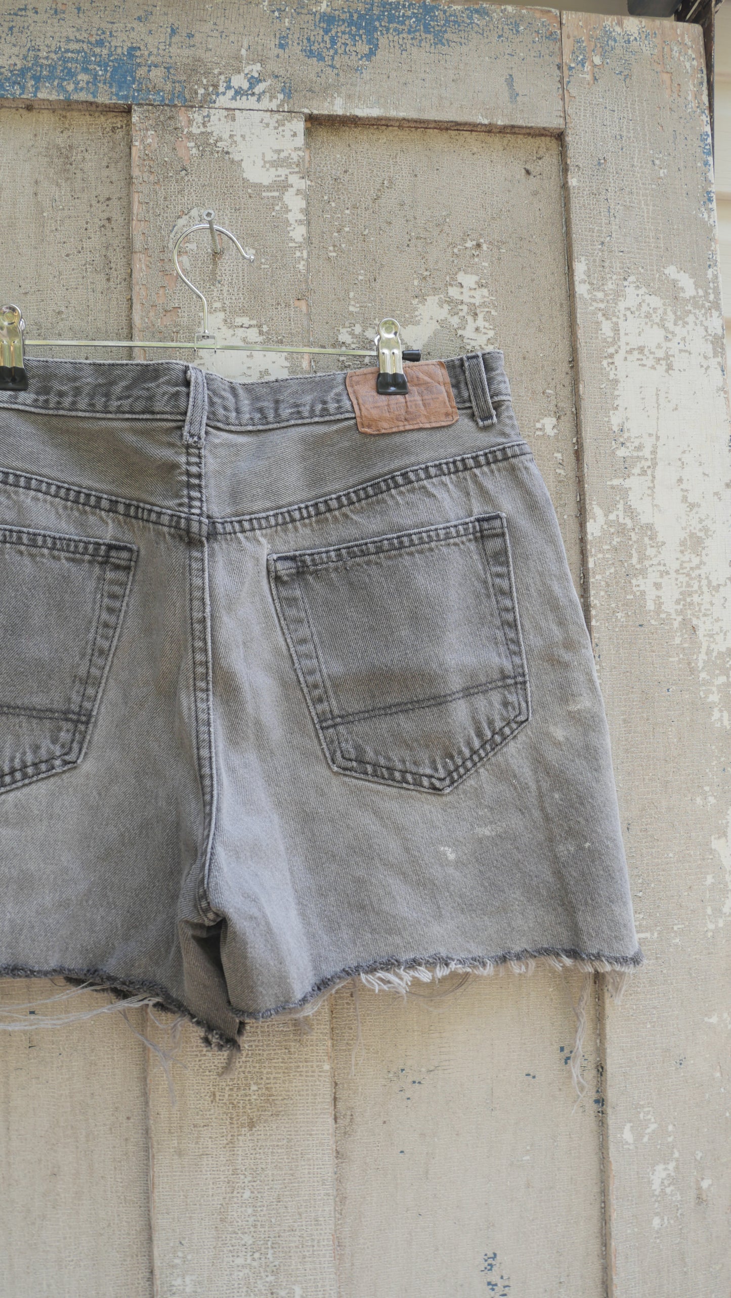 1990s Faded Black Jorts | 34