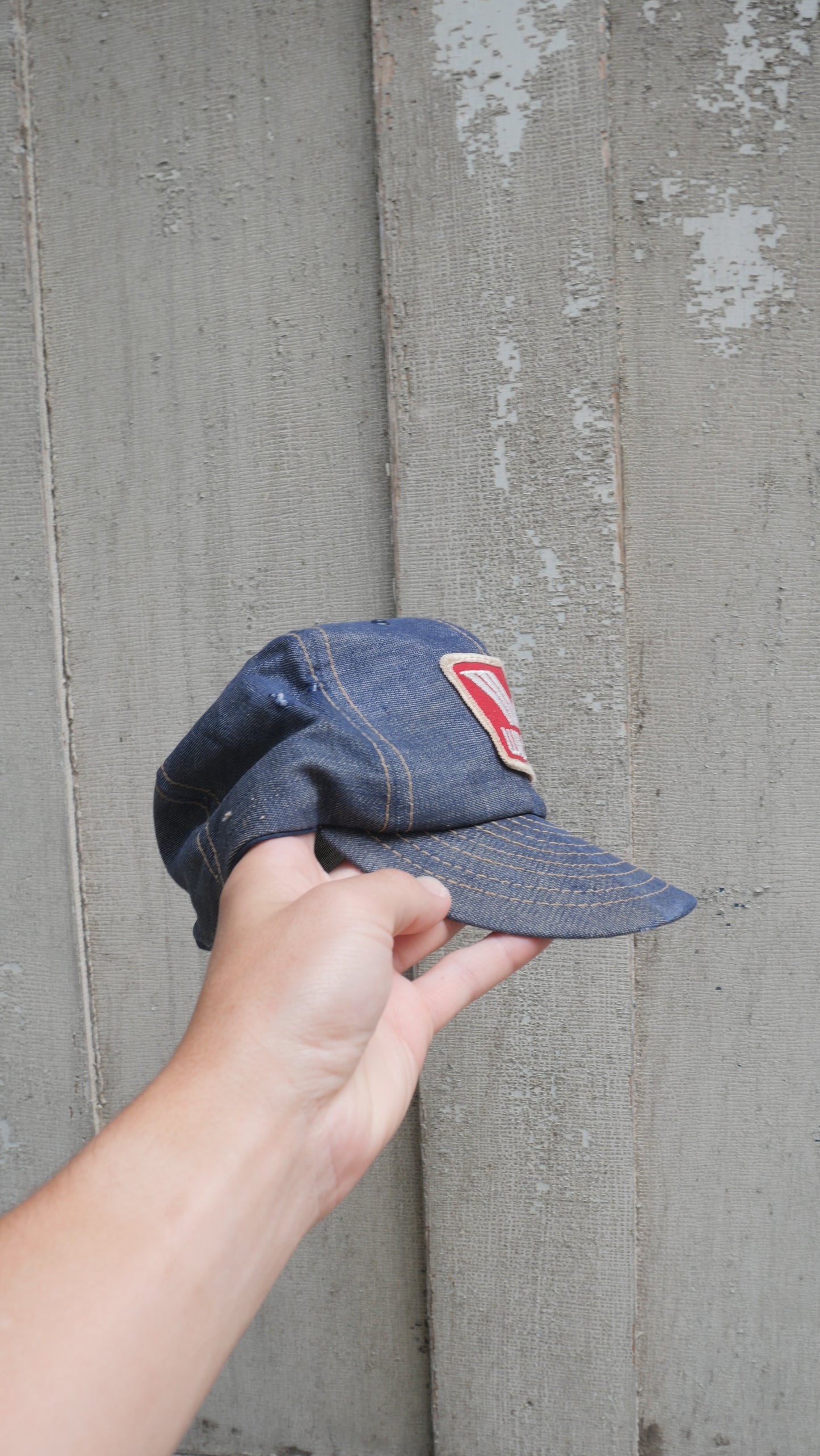 1960s Denim Trucker Hat