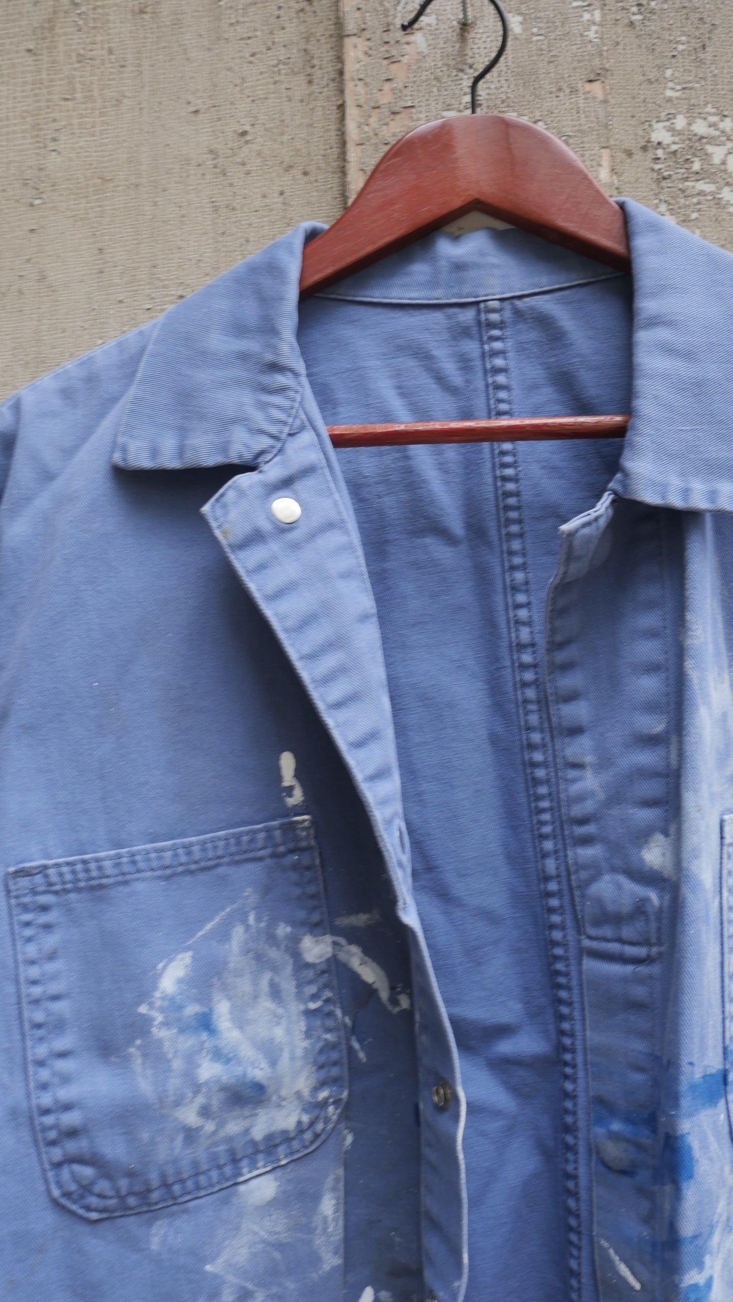 1980s Painted Chore Jacket | L