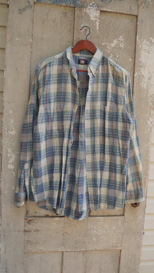 1990s Cotton Flannel | L