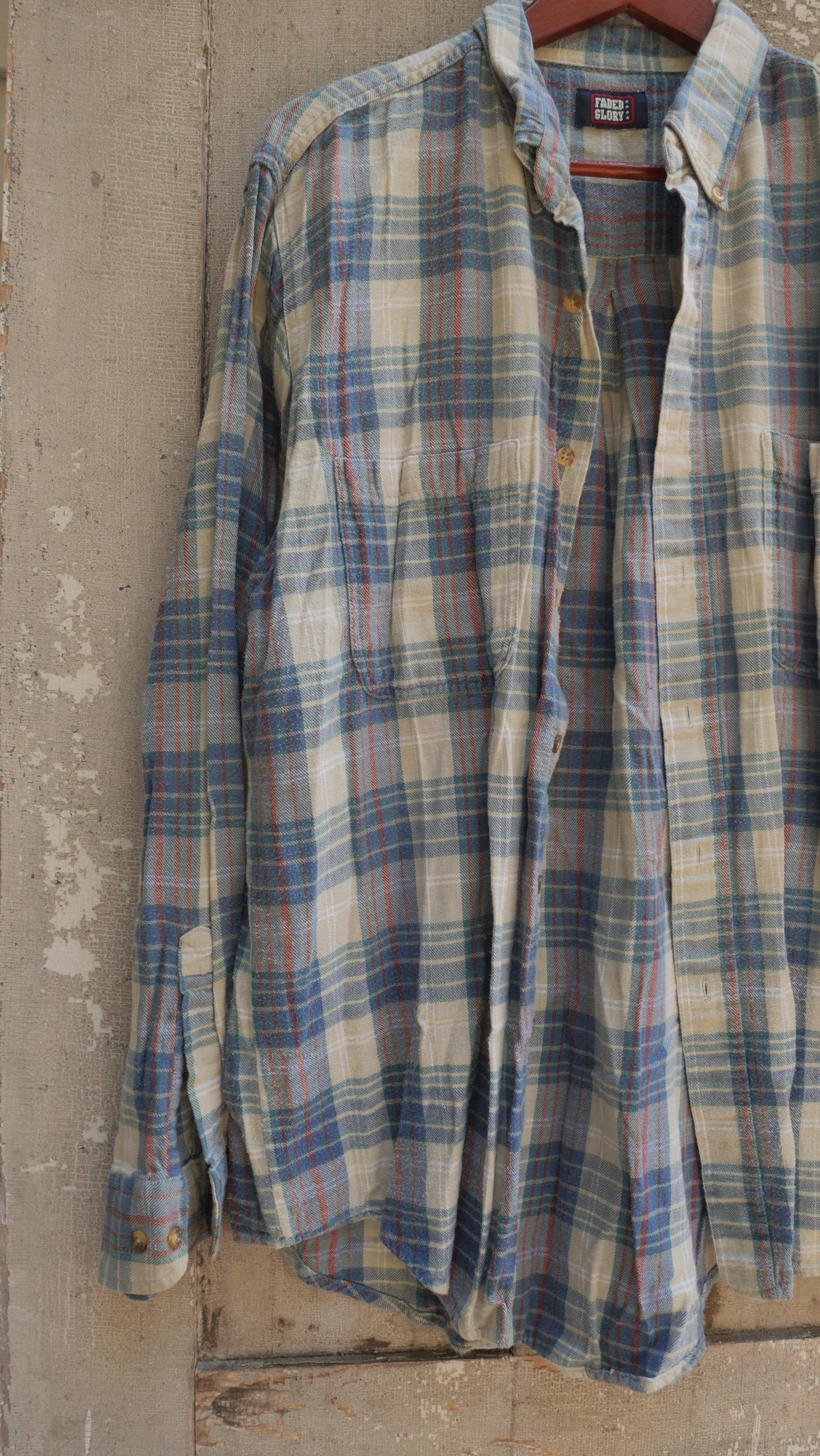1990s Cotton Flannel | L