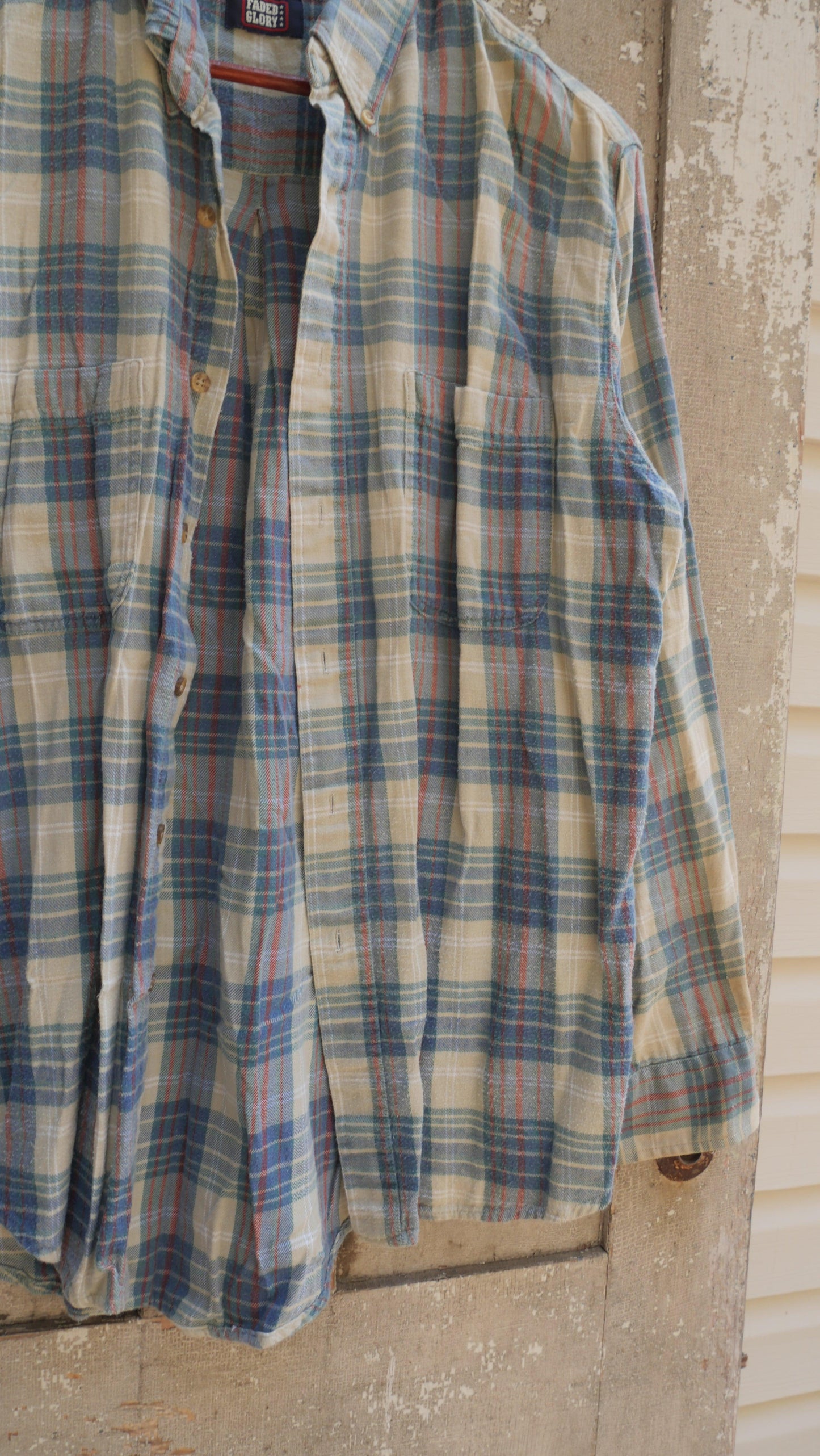 1990s Cotton Flannel | L
