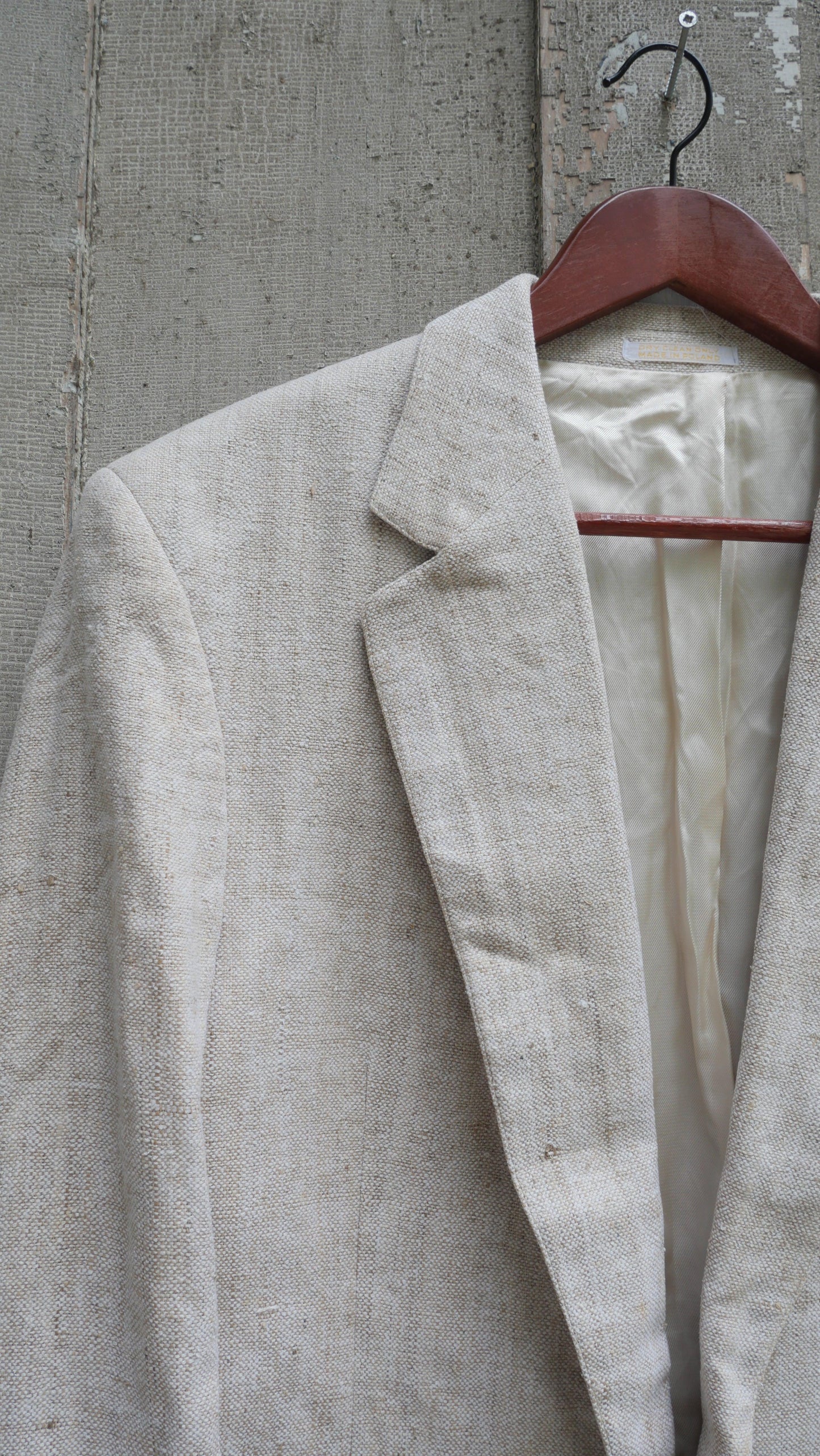 1990s Linen Blazer | L