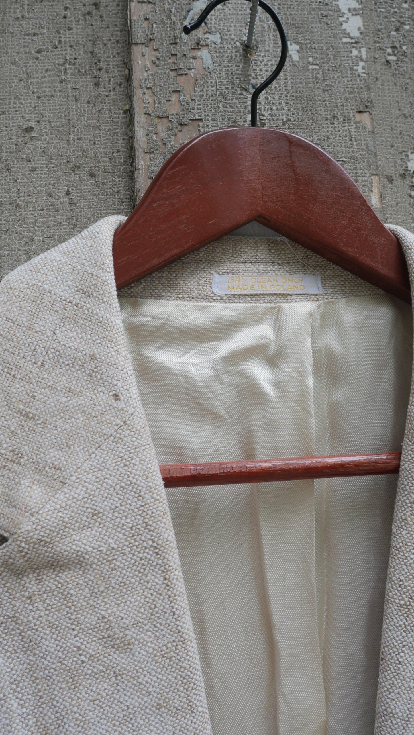 1990s Linen Blazer | L