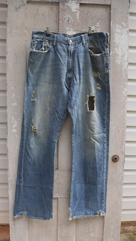 2000s Abercrombie Baggy Denim | 36
