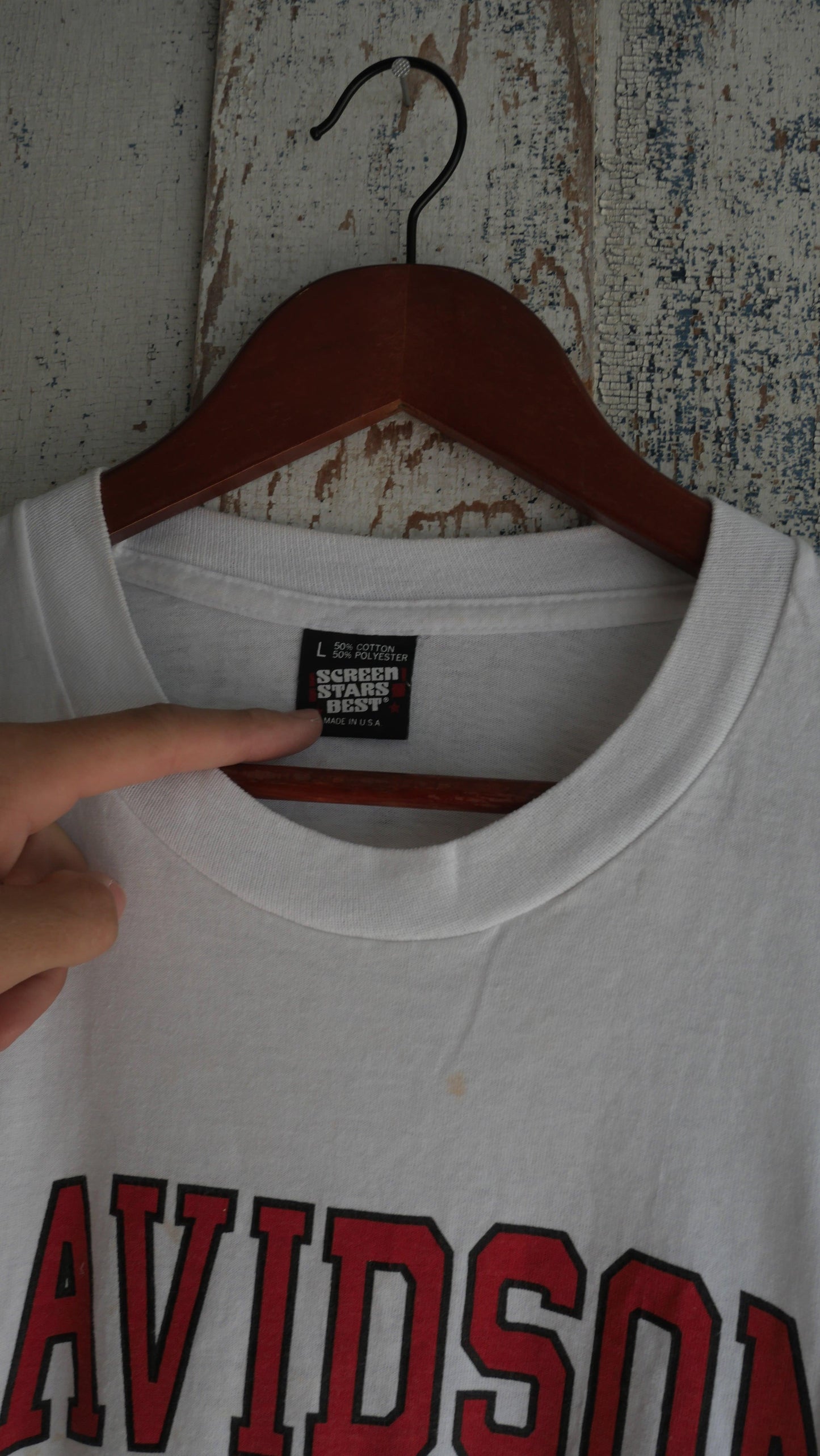 1980s Davidson Ball Tee | M