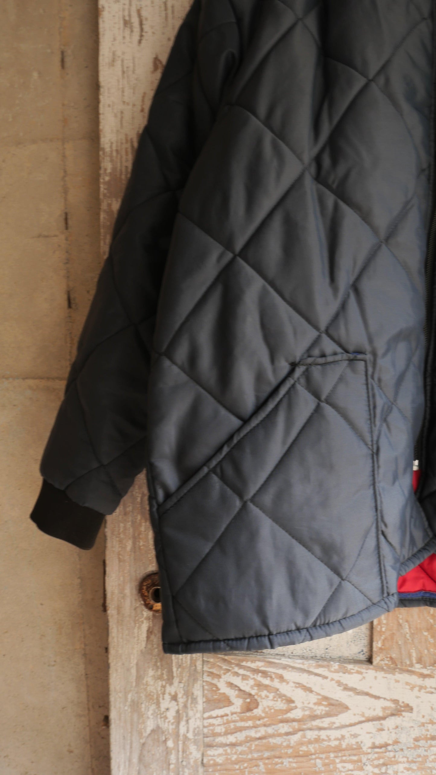 1990s Penguin Quilted Jacket | XL