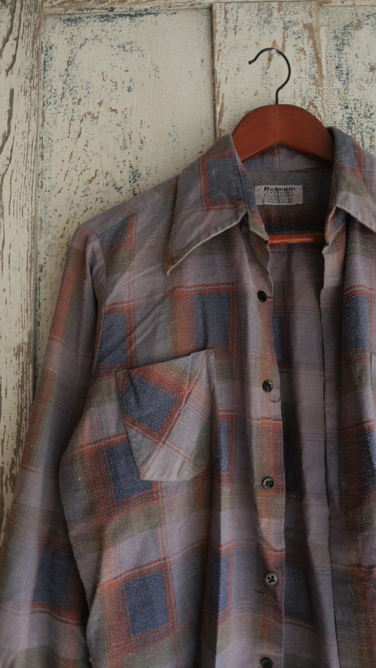 1970s Dyed Flannel | M
