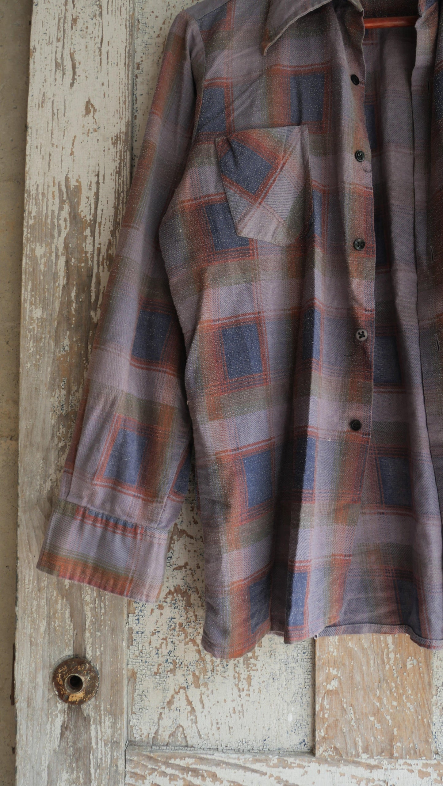 1970s Dyed Flannel | M
