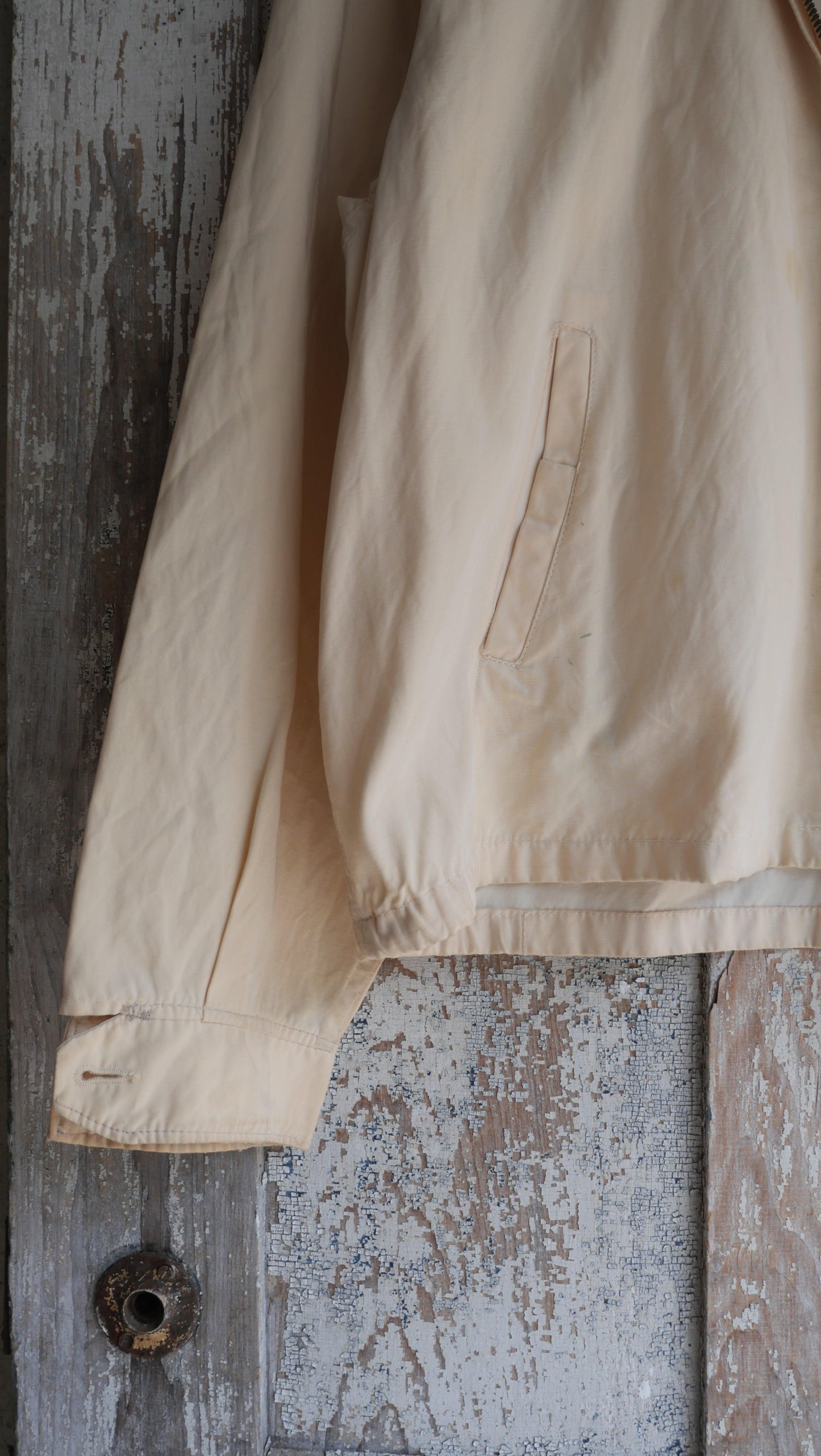 1950s Rayon Camp Jacket | M