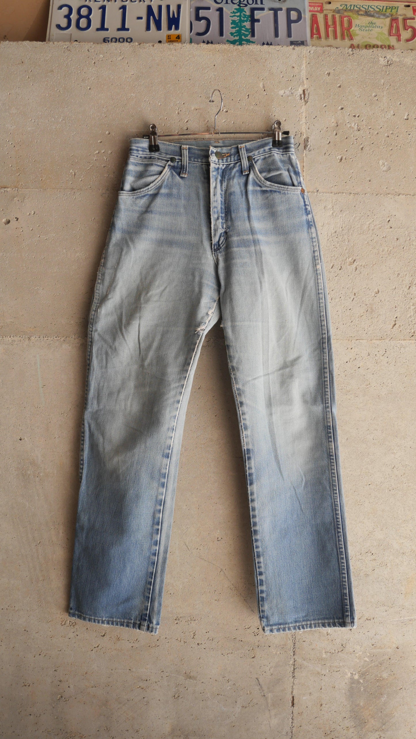 1970s Repaired Wrangler Denim | 26