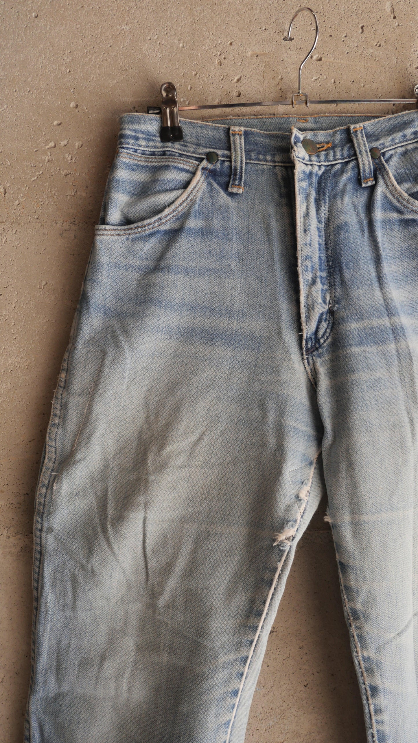 1970s Repaired Wrangler Denim | 26