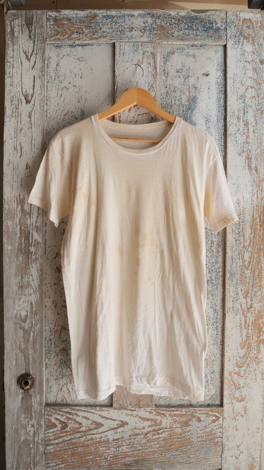 1960s White Tee | L