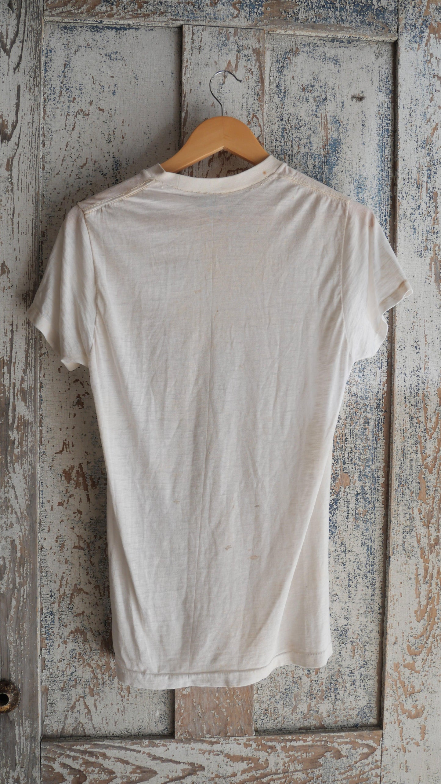 1970s Mini White Tee | M