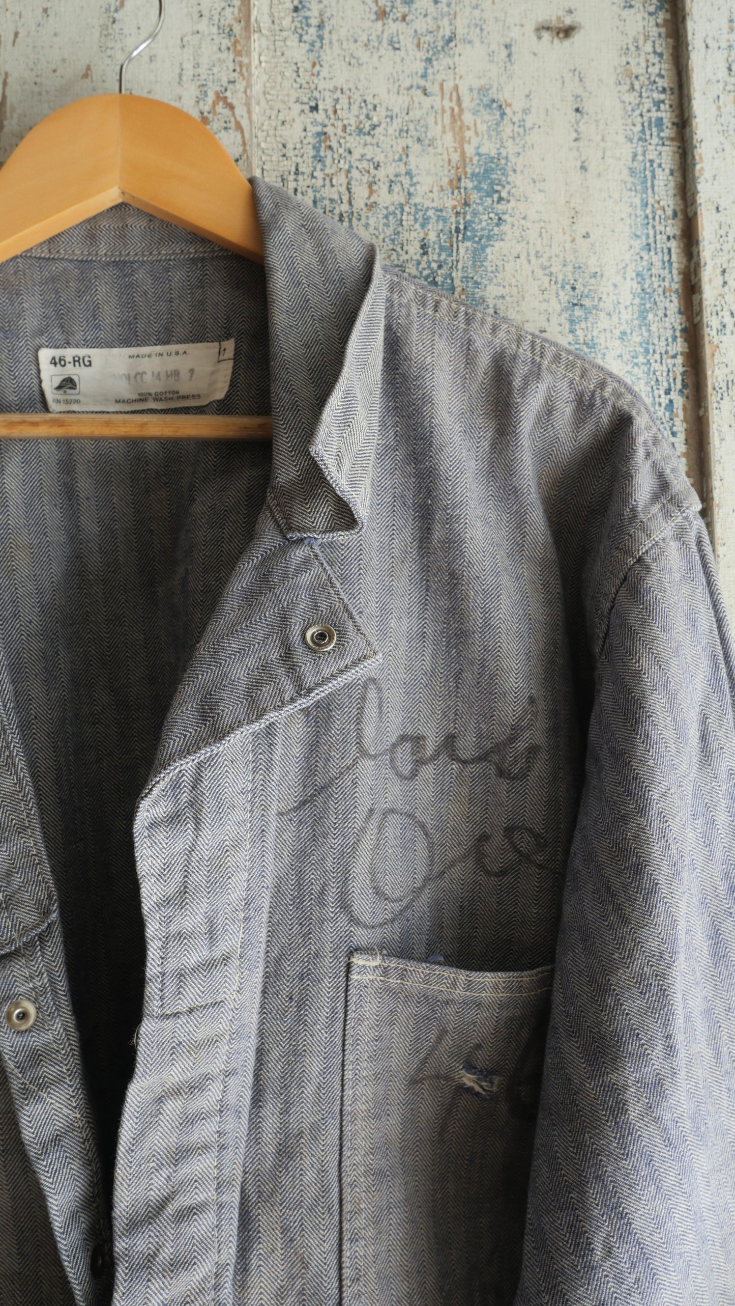 1980s Chopped Coveralls Jacket | L