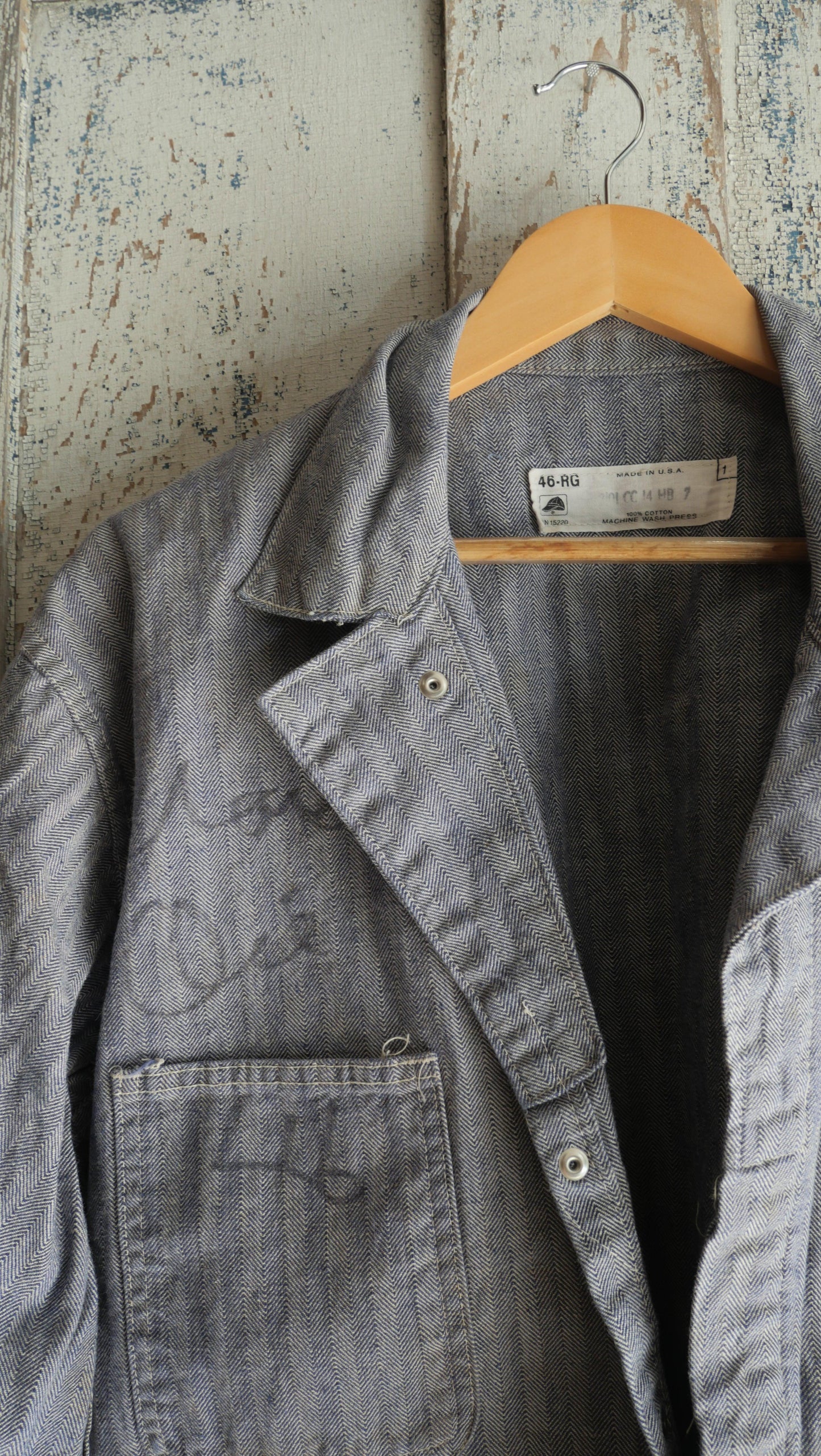 1980s Chopped Coveralls Jacket | L
