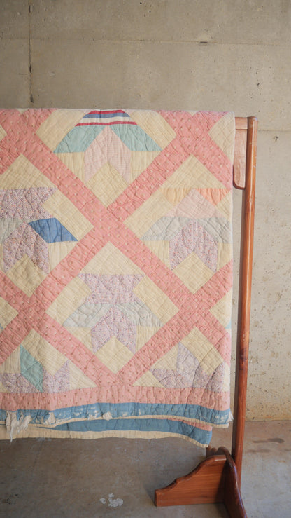 1960s Pink Quilt - Made to Order