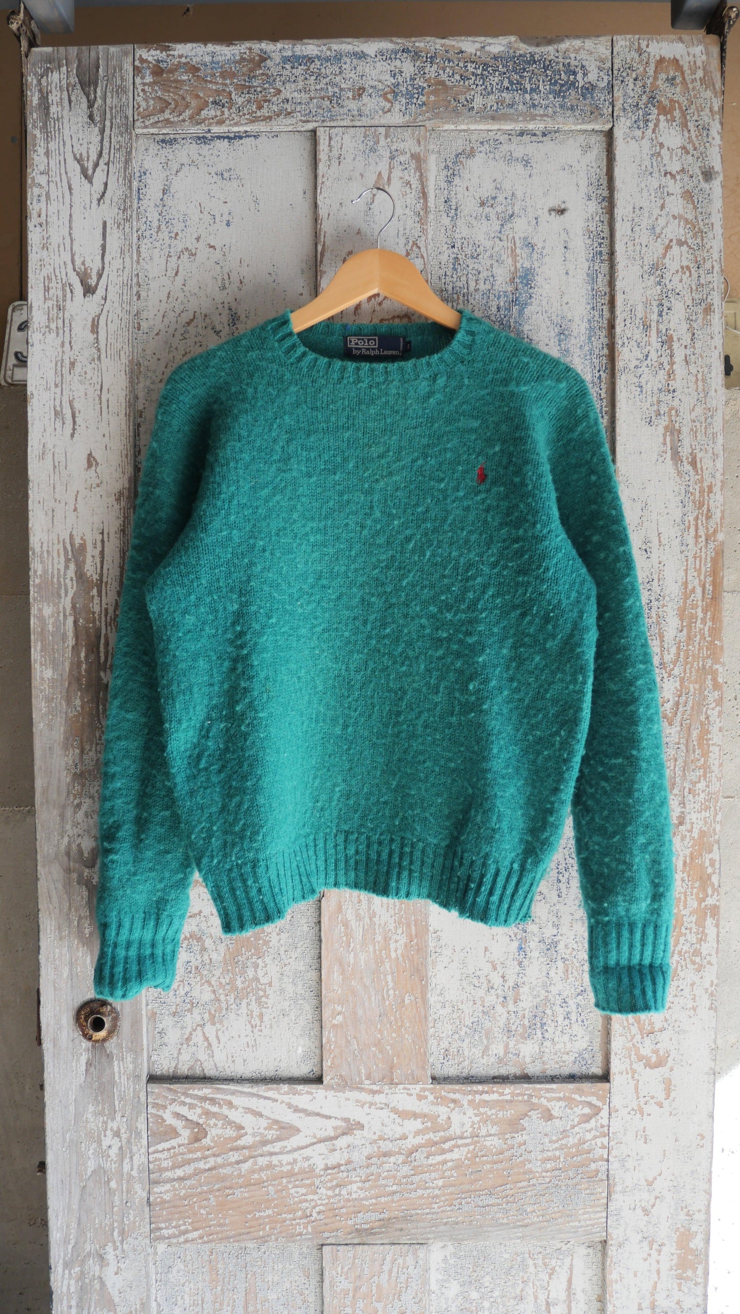 1990s Teal Polo Knit | M